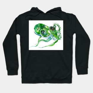 Green Octopus Hoodie